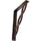 Ekena Millwork Loera Wrought Iron Bracket, (Single center brace), Antiqued Copper 1 1/2"W x 7 1/2"D x 10"H BKTM01X07X10SLOACO - alternate 1